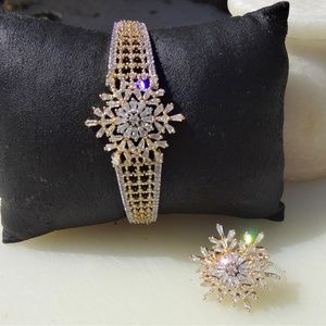 BOHO BRACELET and RING set